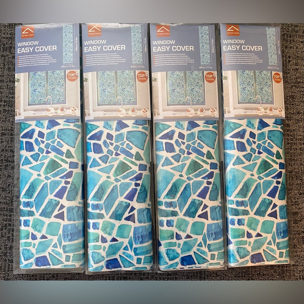 Crearreda Window Easy Cover 17.7”x70.8” (CR-68415) Window Cling